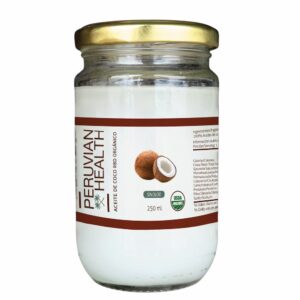 Aceite de Coco Refinado Orgánico (sin olor) <strong>250ml</strong>