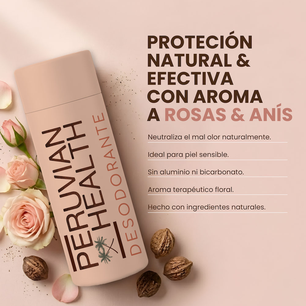 Desodorante Natural Rosas&Anís (sin bicarbonato / piel sensible) 79gr - Imagen 3
